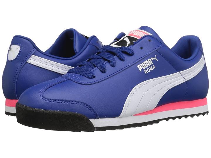 Puma Roma Basic (blue/puma White) Men's  Shoes
