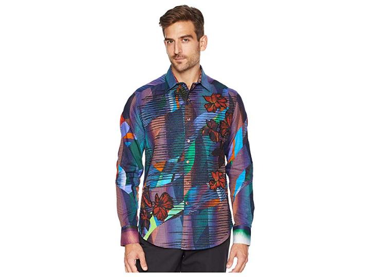 Robert Graham Limited Edition: Canyon Flower Sports Shirt (multi) Men's Clothing