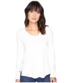 Blank Nyc Clean Slate Shirts In White (white) Women's T Shirt