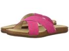 G.h. Bass & Co. Stella (berry Pink Suede) Women's Sandals