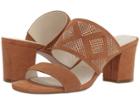 Anne Klein Nara (dark Natural Suede) Women's Dress Sandals