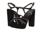 Michael Michael Kors Lexie Platform (black/gold) Women's Shoes