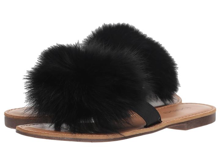 Bebe Katerina (black) Women's Slide Shoes