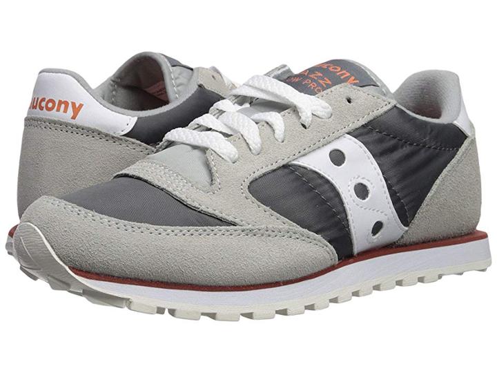 Saucony Originals Jazz Low Pro (grey/white 1) Women's Classic Shoes