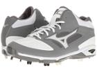 Mizuno Dominant Ic Mid (grey/white) Men's Cleated Shoes