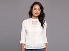 Dolce Vita - Indra Lace Inset Top (white)