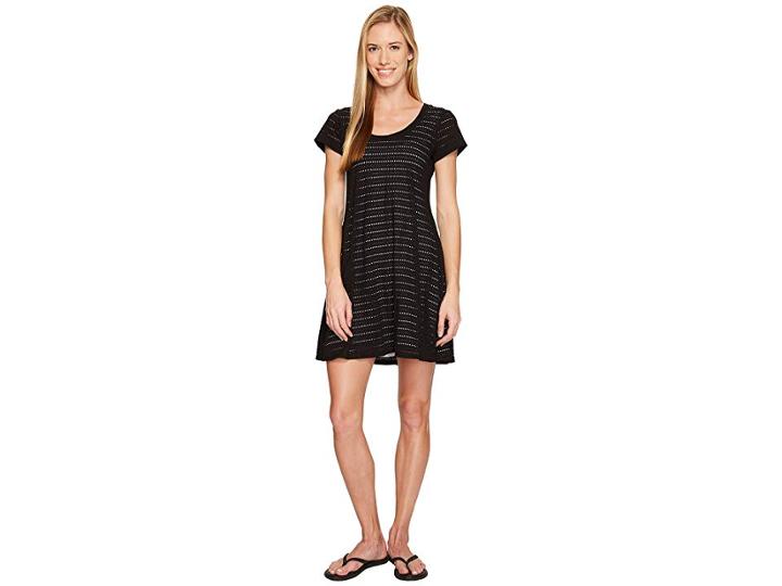 Stonewear Designs Eyelet Dress (black) Women's Dress