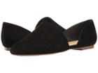 Ivanka Trump Evana (black Suede/savoy Suede) Women's Flat Shoes