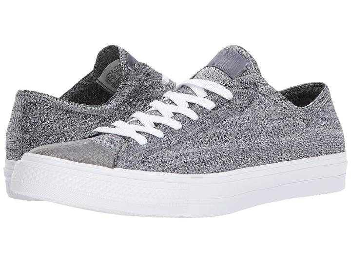 Converse Chuck Taylor(r) All Star(r) X Nike Flyknit Ox (light Carbon/white) Men's Classic Shoes