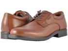 Rockport Essential Details Waterproof Plain Toe Oxford (tan Antique Leather) Men's Shoes