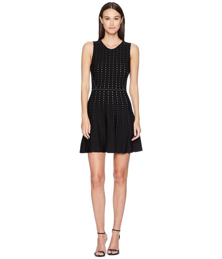 Zac Zac Posen Eugenie Sweater Dress (black/white) Women's Dress