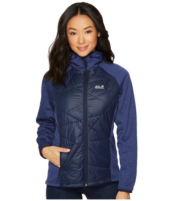 Jack Wolfskin Skyland Crossing (midnight Blue) Women's Coat