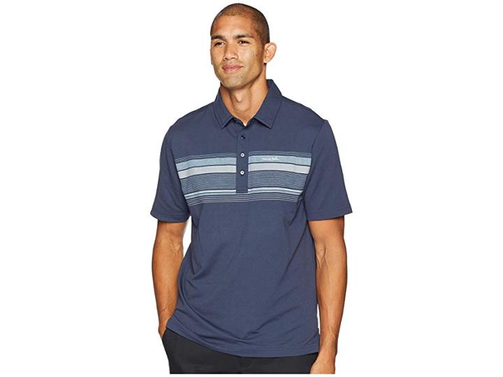 Travismathew Kaibosh Polo (blue Nights) Men's Short Sleeve Knit