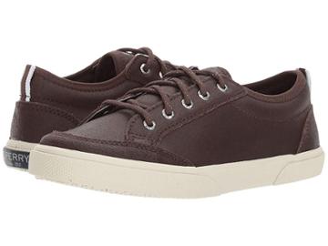 Sperry Kids Deckfin (little Kid/big Kid) (brown) Boys Shoes