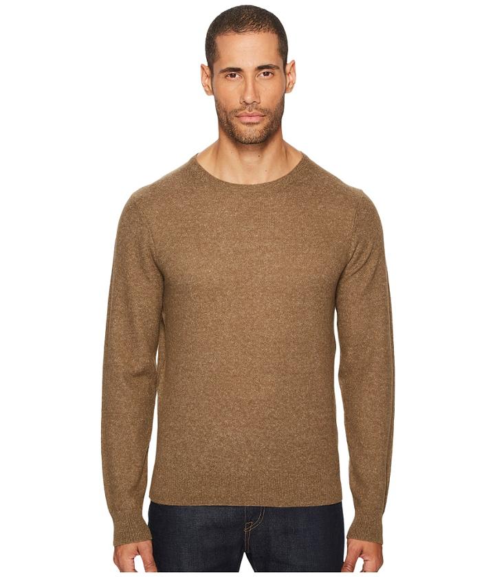 Todd Snyder Linen Cashmere Seed Stitch (dark Brown) Men's Clothing