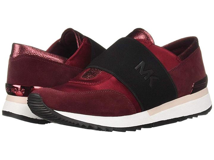 Michael Michael Kors Mk Trainer (maroon) Women's Shoes