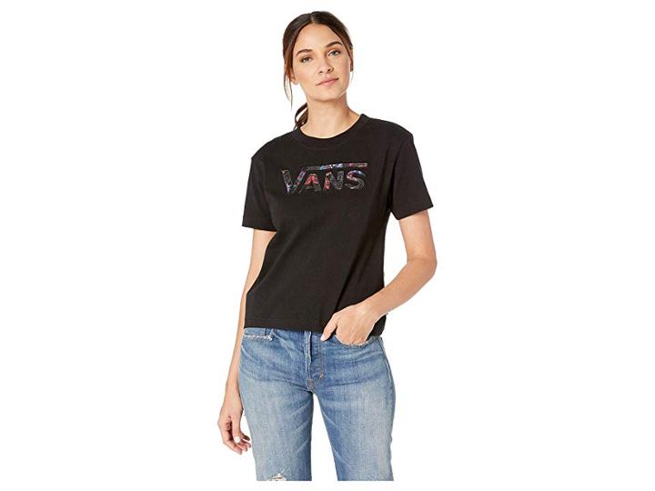 Vans Outshine Tee (black) Women's T Shirt