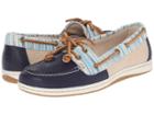 Sperry Firefish Raffia Stripe (blue) Women's Lace Up Casual Shoes