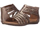 Earth Bay (champagne Metallic Leather) Women's Sandals