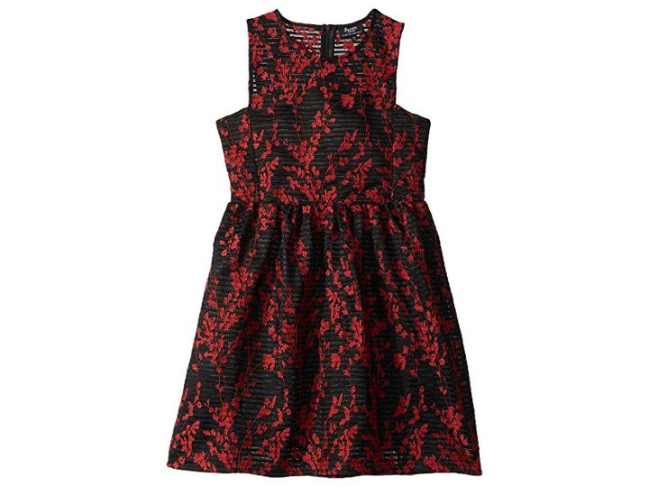 Bardot Junior Mercer Embroidered Dress (big Kids) (black) Girl's Dress