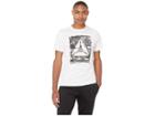 Reebok Gs Glitch Delta Tee (white) Men's T Shirt