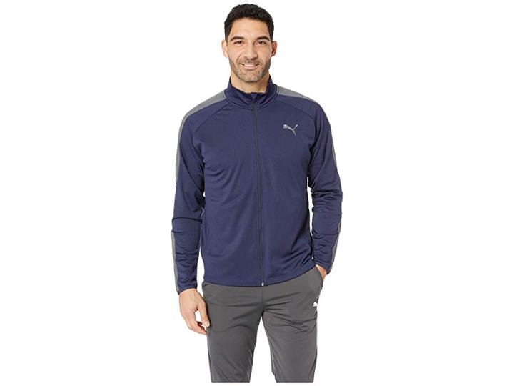 Puma Energy Blaster Jacket (peacoat/iron Gate) Men's Coat