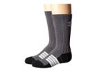 Under Armour Ua Unrivaled Crew (big Kid) (graphite) Men's Crew Cut Socks Shoes
