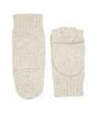 Ugg Classic Knit Flip Mittens (birch Heather) Extreme Cold Weather Gloves