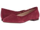 Athena Alexander Lemans Flat (wine Suede) Women's Shoes