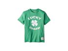 The Original Retro Brand Kids Lucky Charm Short Sleeve Heathered Tee (big Kids) (heather Sprite) Boy's T Shirt