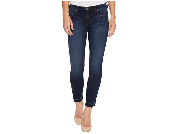 Kut From The Kloth Connie Ankle Skinny W/ Side Slit In Originate (originate/euro Base Wash) Women's Jeans