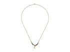 Dee Berkley Tourmaline Moon Gemstone Necklace (multi) Necklace