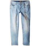 Lucky Brand Kids Zoe Ankle Pants With Roll Cuff (big Kids) (bluegrass Wash) Girl's Casual Pants