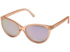 Kenneth Cole Reaction Kc1271 (matte Pink/bordeaux Mirror) Fashion Sunglasses