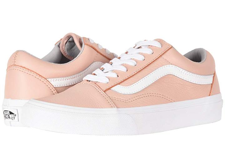 Vans Old Skooltm ((leather) Oxford/evening Sand) Skate Shoes