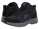 Skechers Oak Canyon Ironhide (navy/orange) Men's Shoes