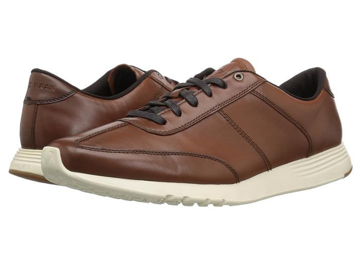 Cole Haan Grand Crosscourt Runner (british Tan Burnish) Men's Shoes