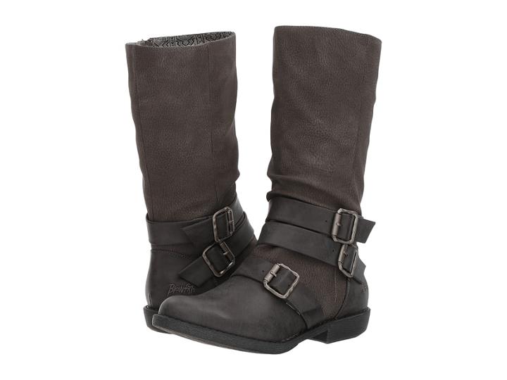 Blowfish Angel (grey Lonestar/saddle Rock) Women's Zip Boots