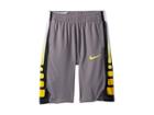Nike Kids Dry Elite Basketball Short (little Kids/big Kids) (gunsmoke/amarillo/amarillo) Boy's Shorts