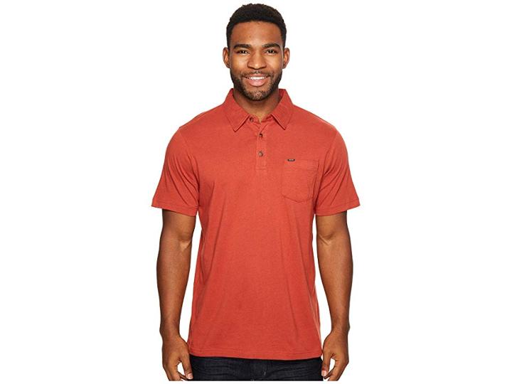 Rip Curl Links Polo (dark Red) Men's Clothing