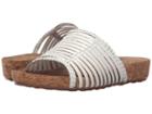 Walking Cradles Piece (white Soft Antanado/cork Wrap) Women's Sandals