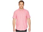 Tommy Bahama Desert Fronds Camp Shirt (bright Rose) Men's Clothing