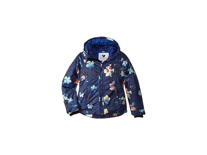 Obermeyer Kids Taja Print Jacket (little Kids/big Kids) (paradiso) Girl's Coat