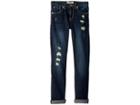Levi's(r) Kids 505c Girlfriend Straight Jeans (big Kids) (blue Asphalt) Girl's Jeans