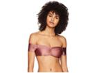 Maaji Shimmering Cumbia Four-way Top (cognac) Women's Swimwear