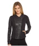 New Balance Studio Bomber Jacket (black) Women's Coat