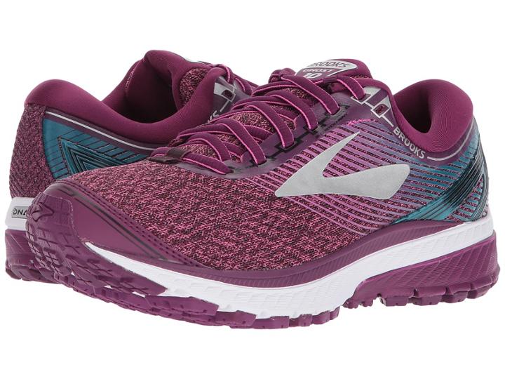 Brooks Ghost 10 (purple/pink/teal) Women's Running Shoes