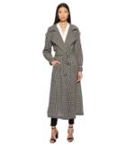 Mcq Belted Trench (black) Women's Coat