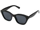 Le Specs Wannabae (black/smoke Mono) Fashion Sunglasses
