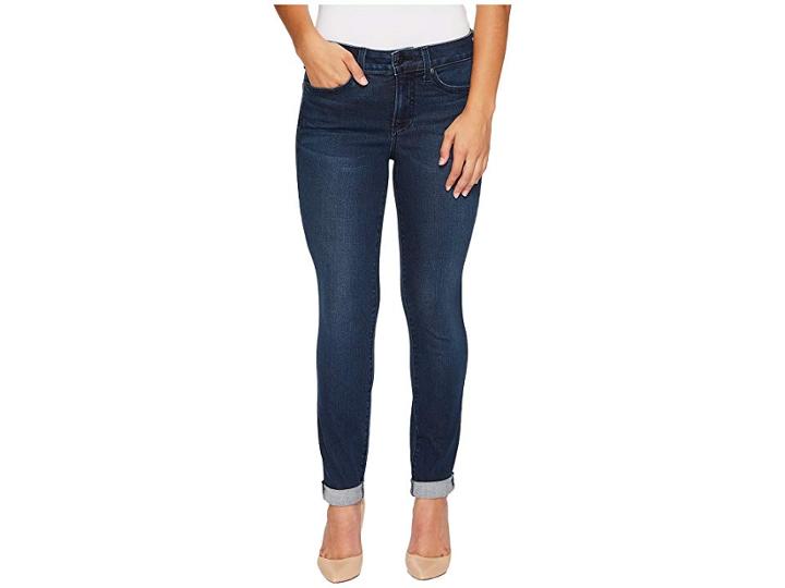 Nydj Petite Petite Girlfriend Jeans In Smart Embrace Denim In Morgan (morgan) Women's Jeans